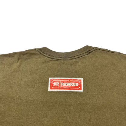Y2K RAWKUS RECORDS Promo tee / L