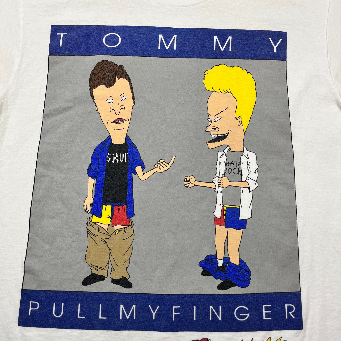 1995 MTV BEAVIS & BUTTHEAD TV Show Promo tee / M