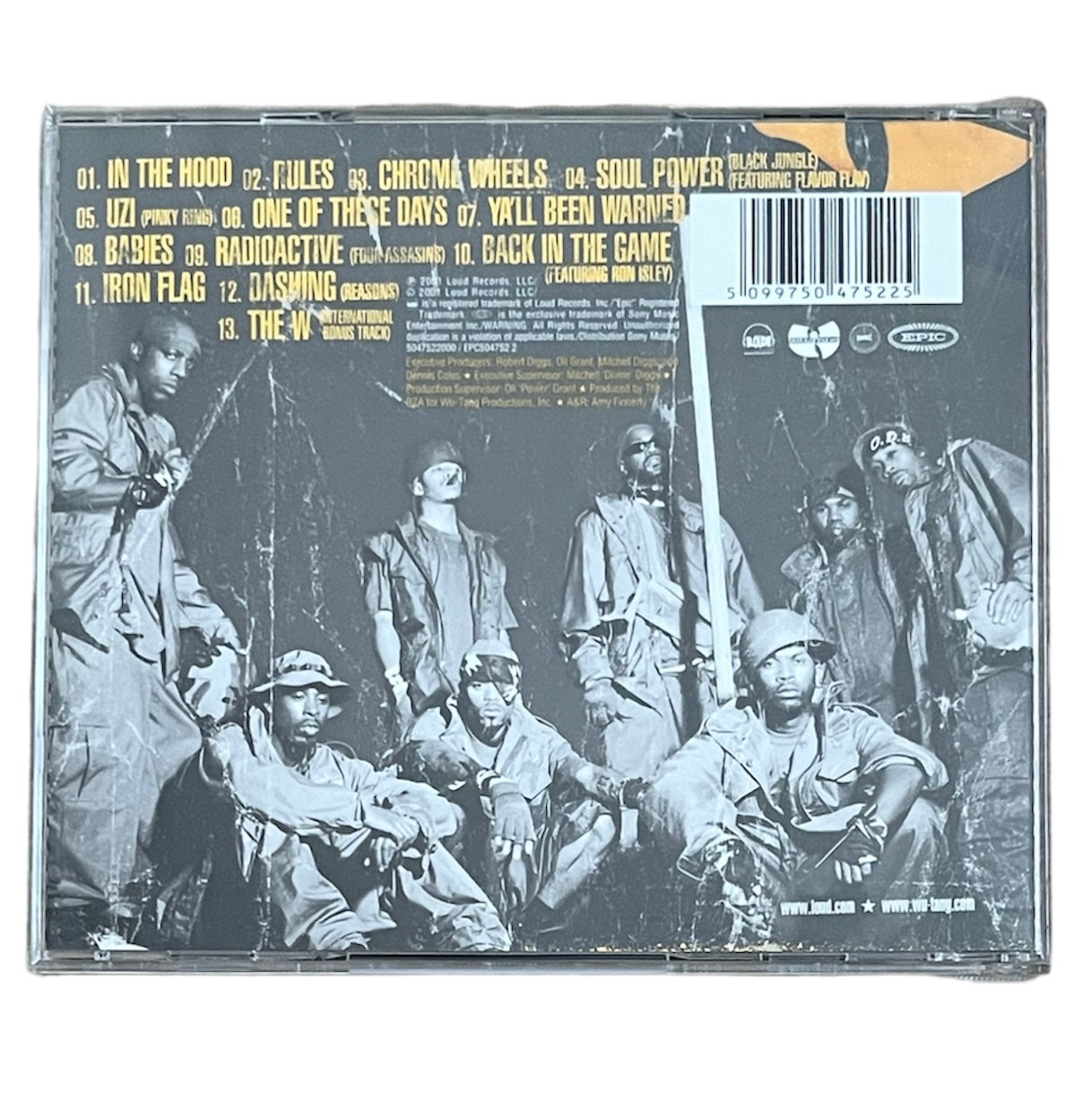 WU-TANG CLAN - IRON FLAG - 2001 (CD)
