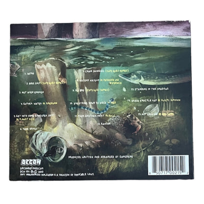GANGRENE (THE ALCHEMIST, OH NO) - GUTTER WATER - 2010 (CD)