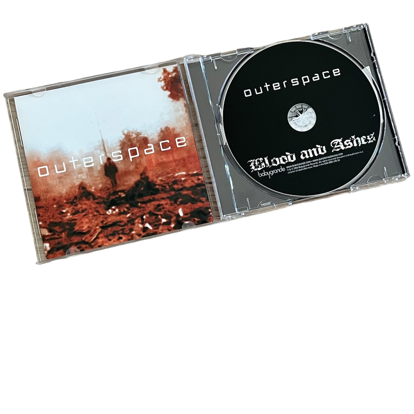 OUTERSPACE - BLOOD AND ASHES -2004 (CD)