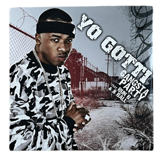 YO GOTTI feat BUN B & 8BALL - GANGSTA PARTY Single - 2006 (CD)