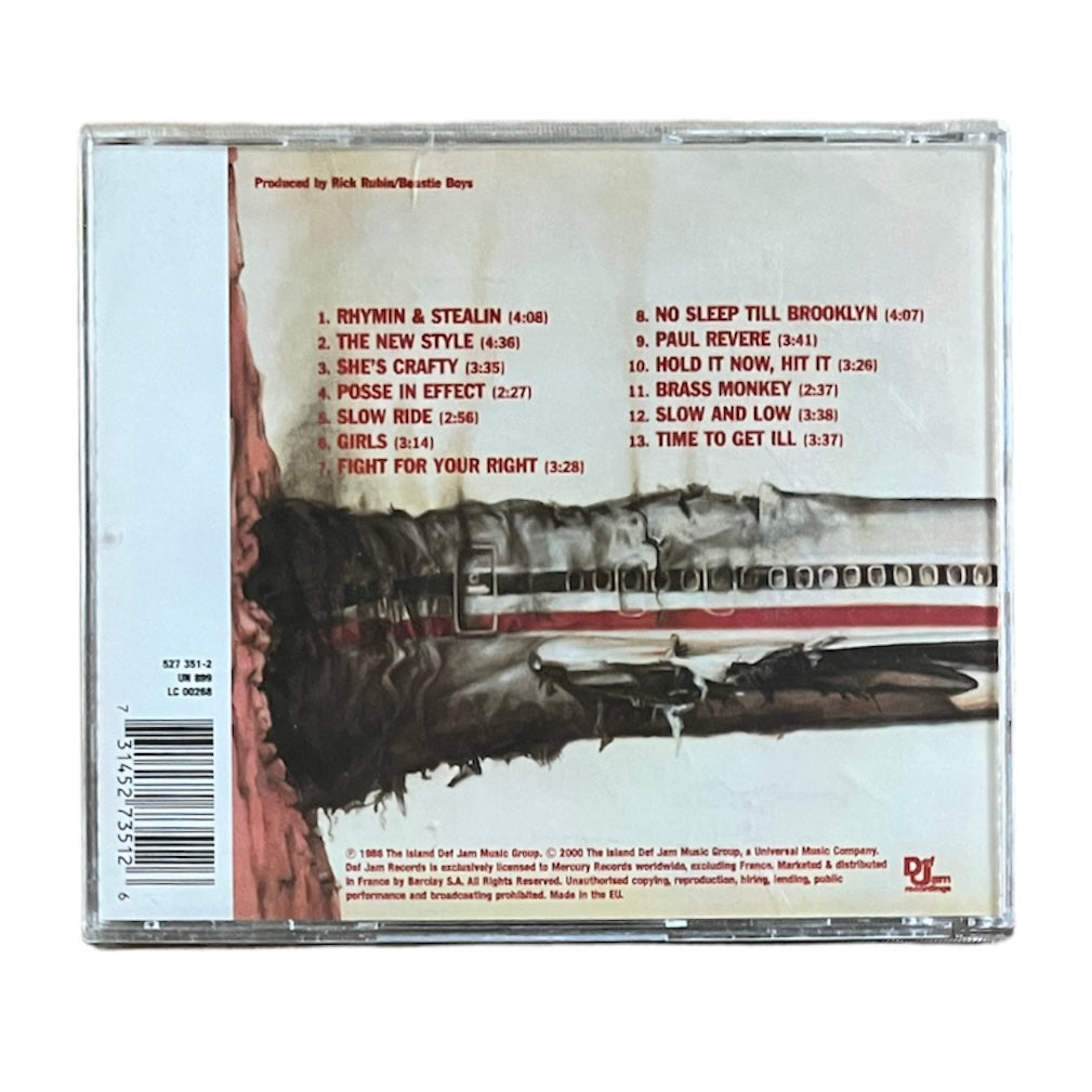 BEASTIE BOYS - LICENSED TO ILL - 1986 (CD)