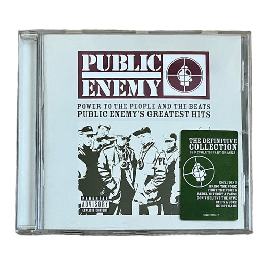 PUBLIC ENEMY - POWER TO THE PEOPLE AND THE BEATS (PUBLIC ENEMY’ GREATEST HITS) - 2004 (CD)