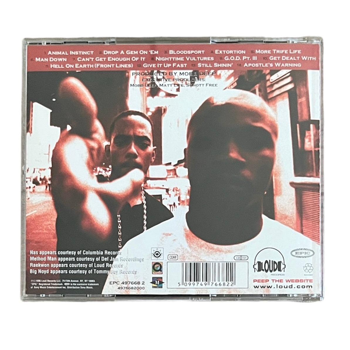MOBB DEEP - HELL ON EARTH - 1996 (CD)