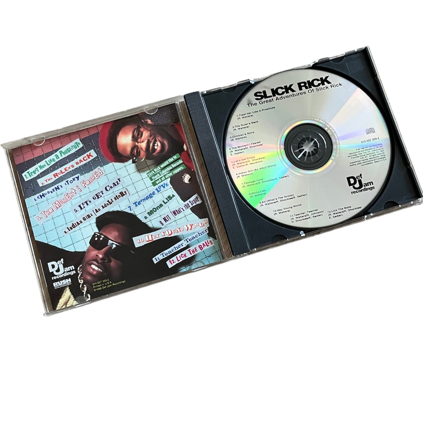 SLICK RICK - THE GREAT ADVENTURES OF SLICK RICK - 1988 (CD)