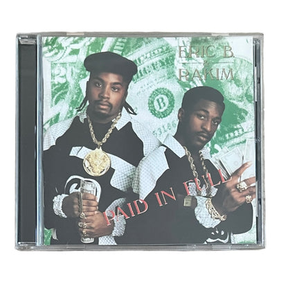 ERIC B &amp; RAKIM-PAYÉ INTÉGLEMENT-1987 (CD)