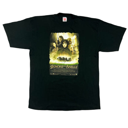 2001 THE LORD OF THE RINGS The Fellowship of the Ring tee / XL