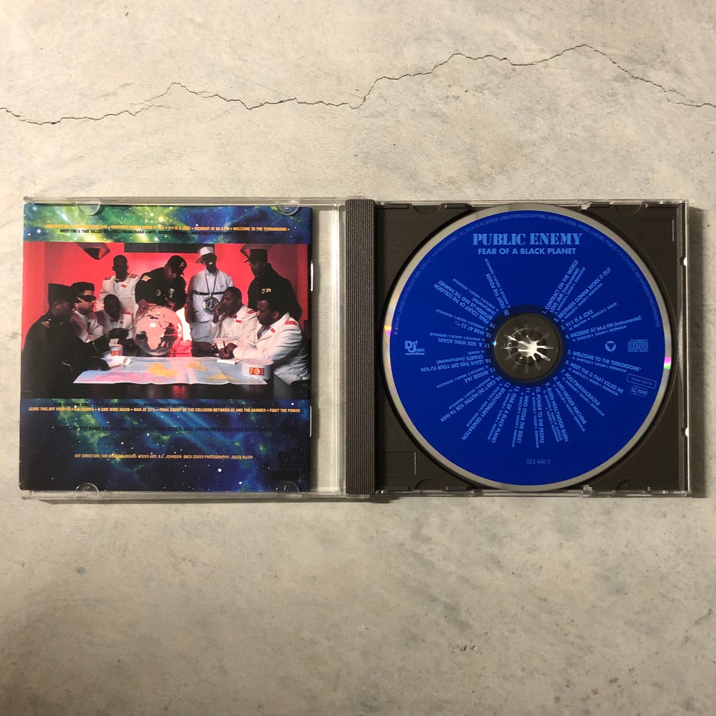 PUBLIC ENEMY - FEAR OF A BLACK PLANET - 1990 (CD)