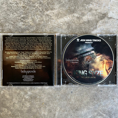 KING SYZE - THE LABOUR UNION - 2008 (CD)