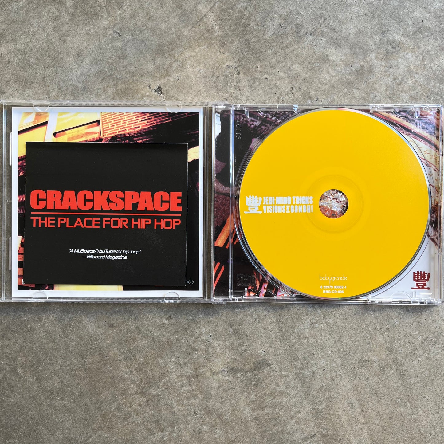 JEDI MIND TRICKS - VISIONS OF GANDHI - 2003 (CD)