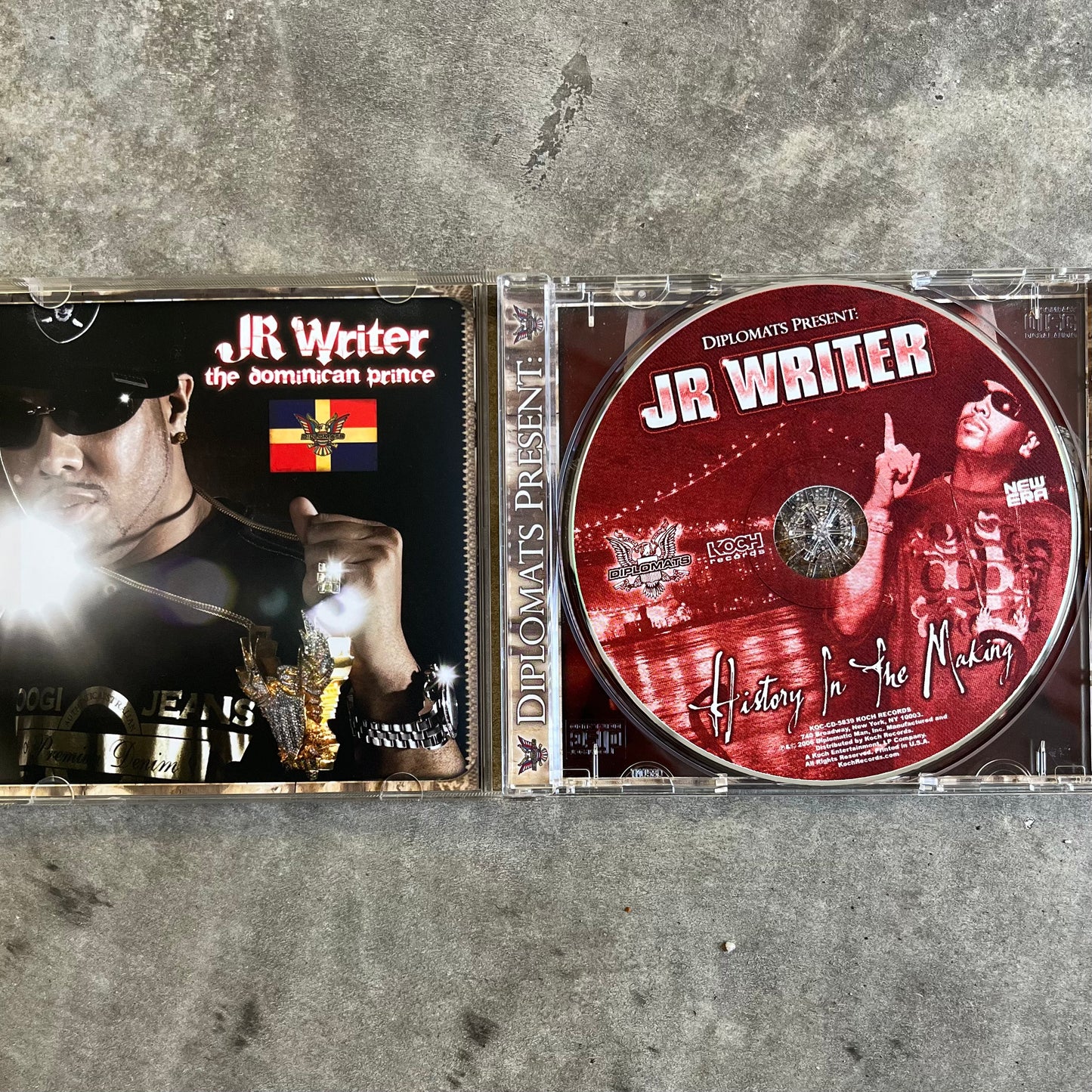 JR WRITER - DIPLOMATS PRESENT: JR WRITER - HISTORY IN THE MAKING - 2006 (CD)