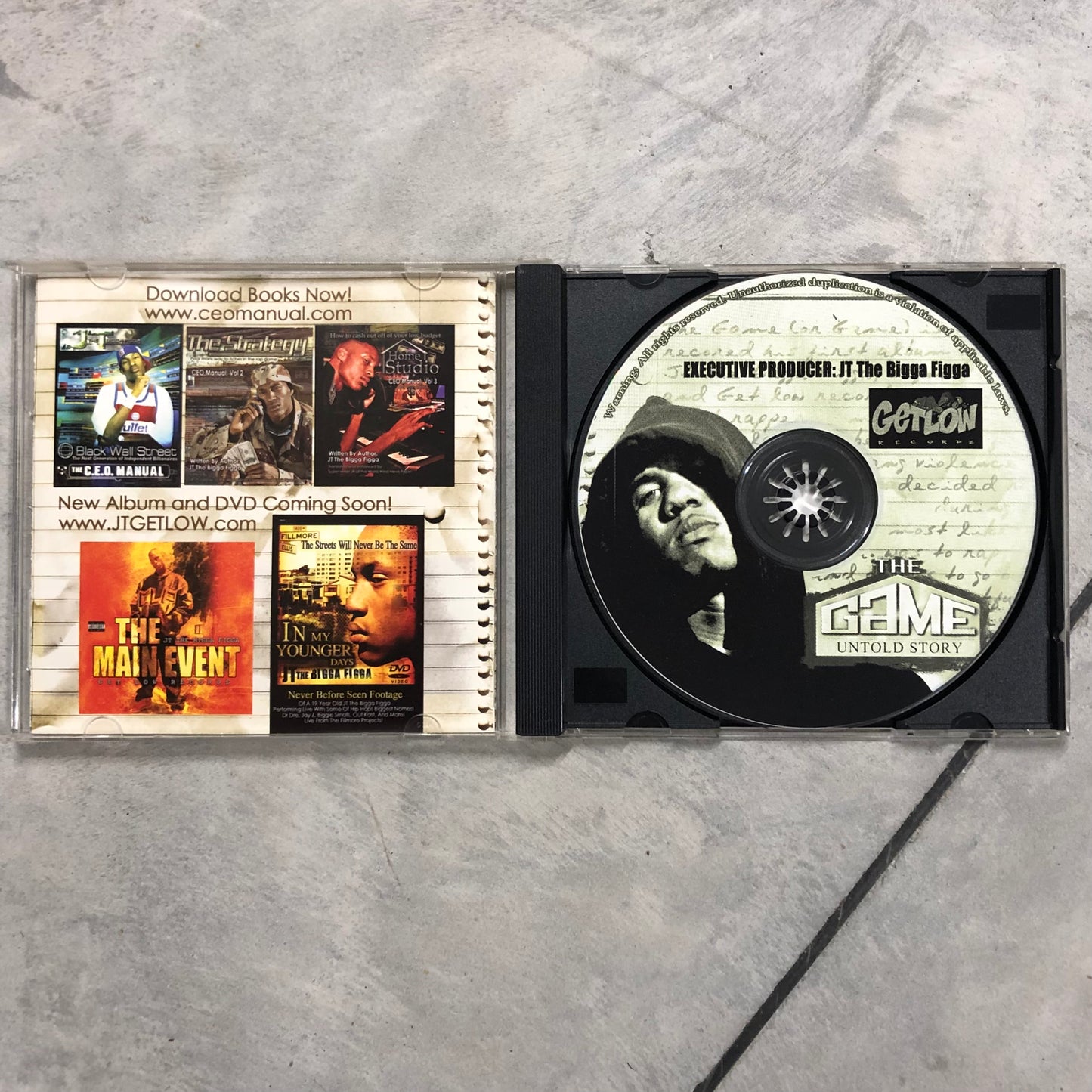 THE GAME - UNTOLD STORY - 2004 (CD)