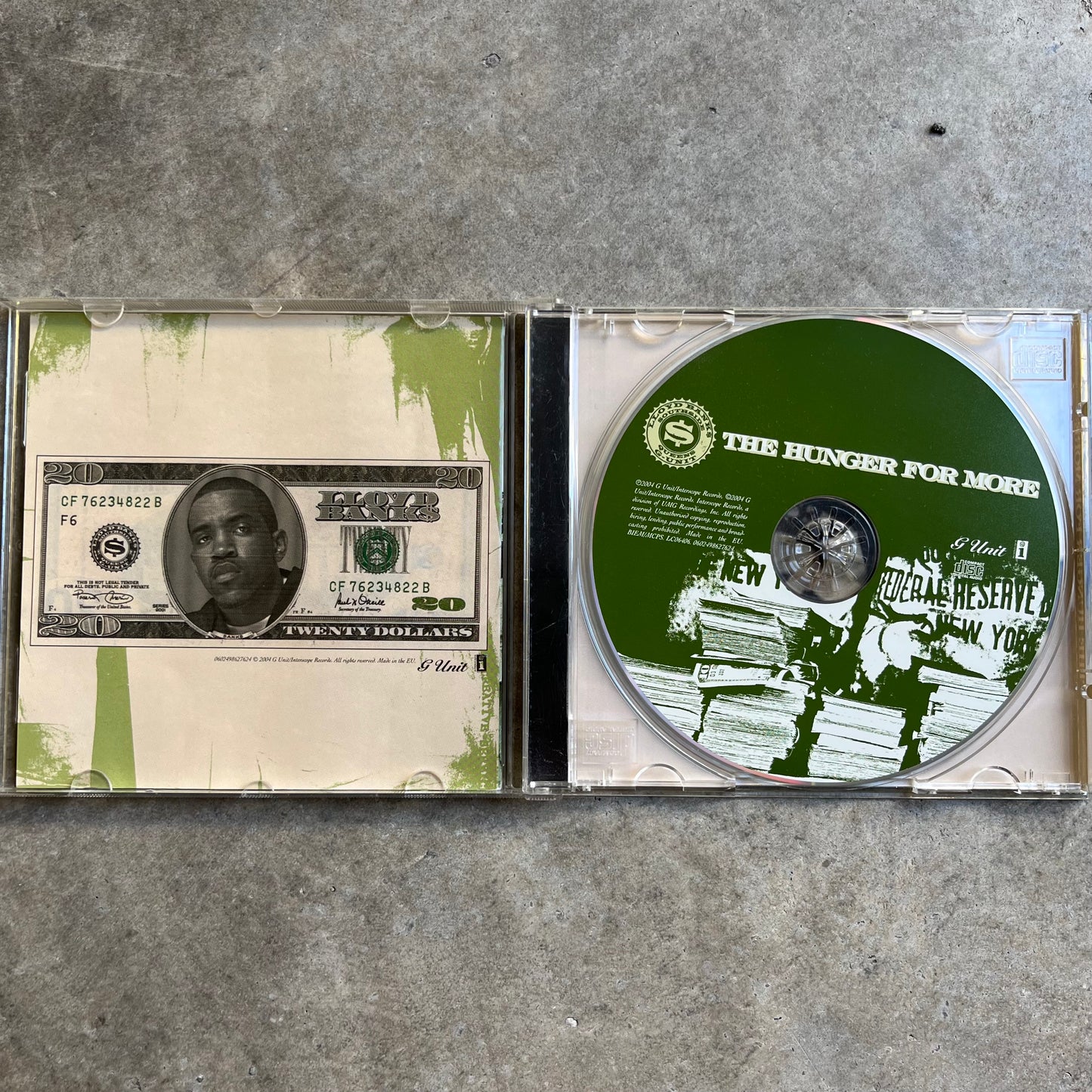 LLOYD BANKS - THE HUNGER FOR MORE - 2004 (CD)