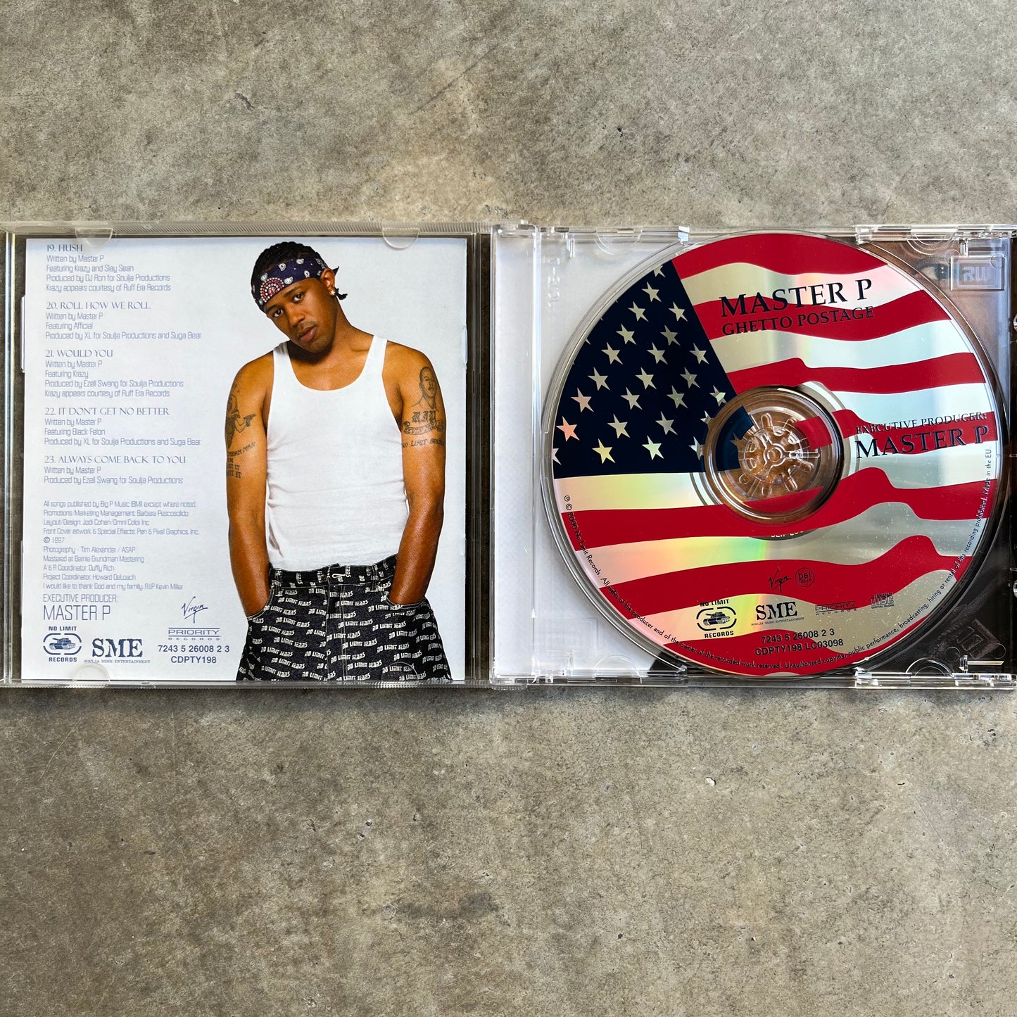 MASTER P - GHETTO POSTAGE - 2000 (CD)