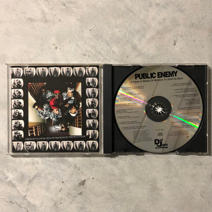PUBLIC ENEMY - IT TAKES A NATION OF MILLIONS TO HOLD US BACK - 1988 (CD)