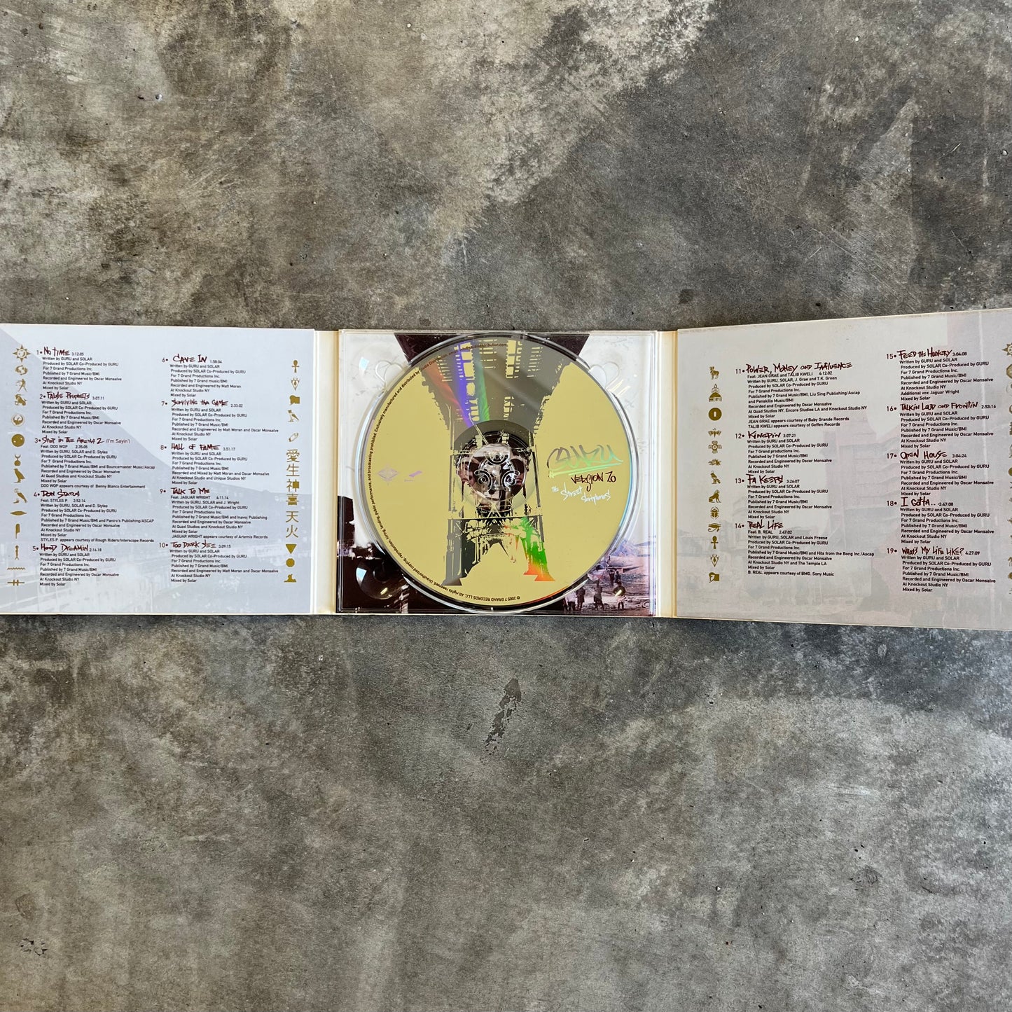 GURU - VERSION 7.0: THE STREET SCRIPTURES - 2005 (CD)