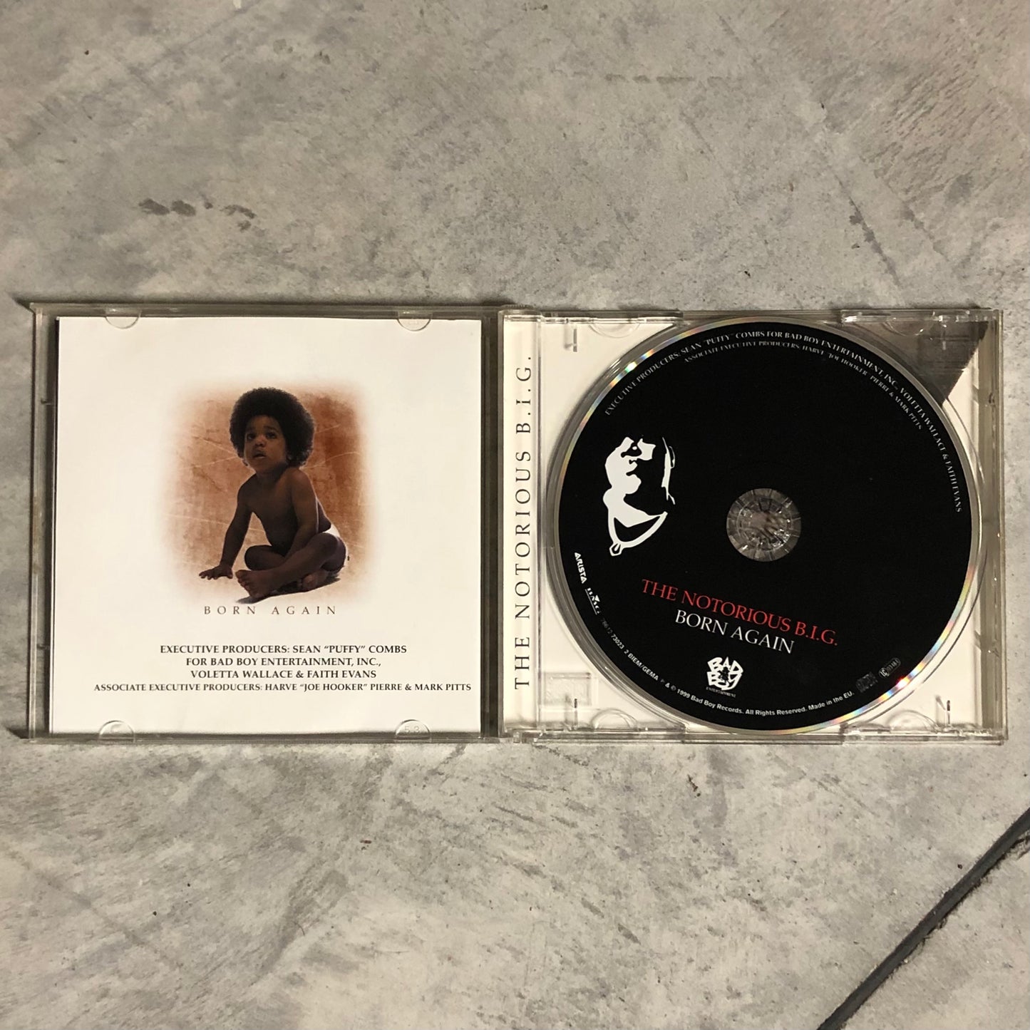 THE NOTORIOUS BIG - BORN AGAIN - 1999 (CD)