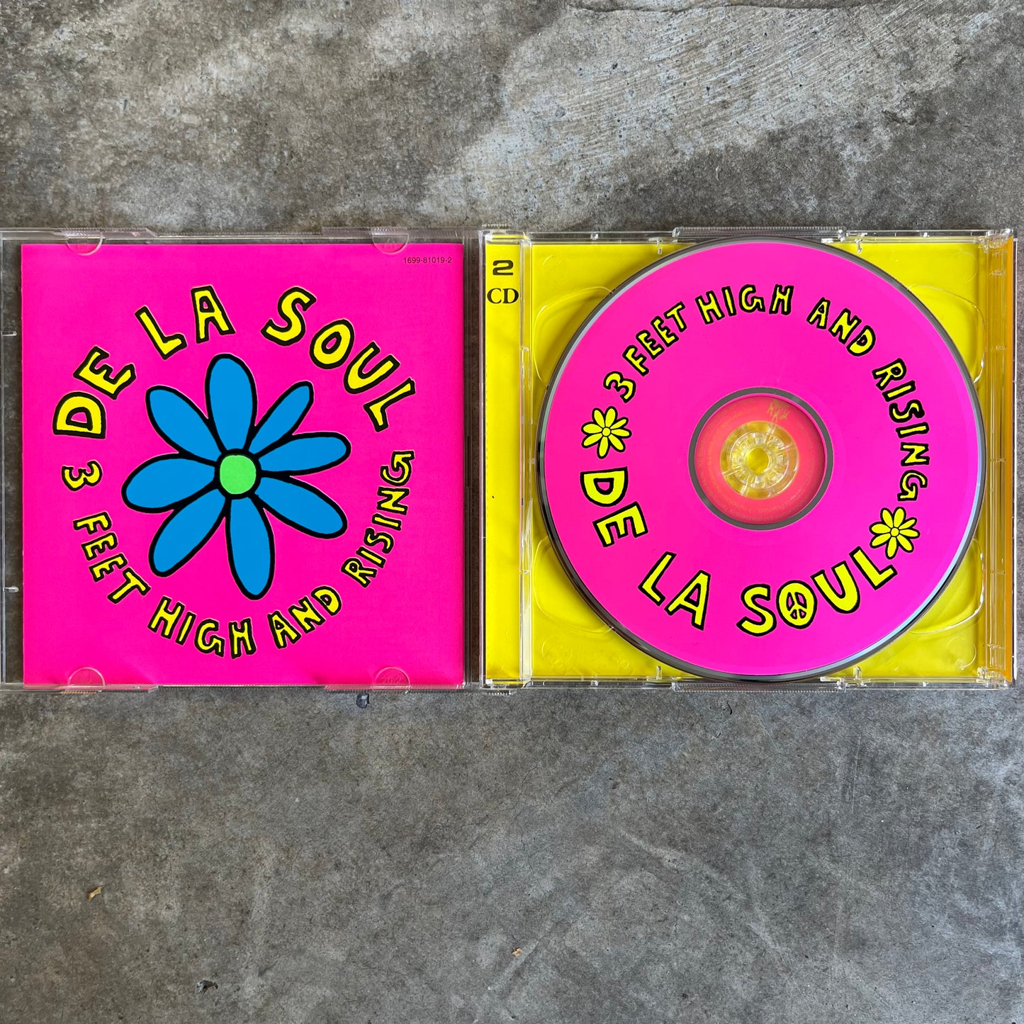 DE LA SOUL - 3 FEET HIGH AND RISING - 1989 (2CD)